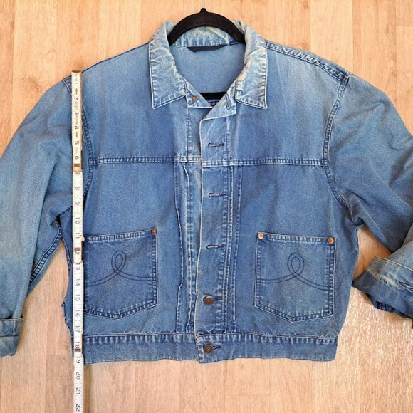 Original Vintage Polo Western Jean Jacket circa 1979 - Picture 10 of 11